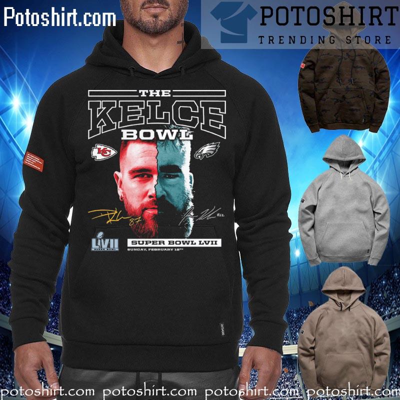 Official super bowl lviI matchup the kelce bowl T-s hoodiess
