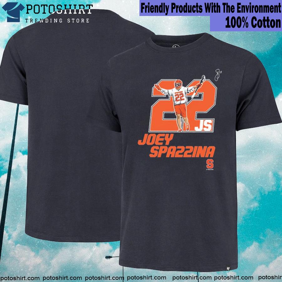 Official syracuse lacrosse joey spallina 22 T-shirt