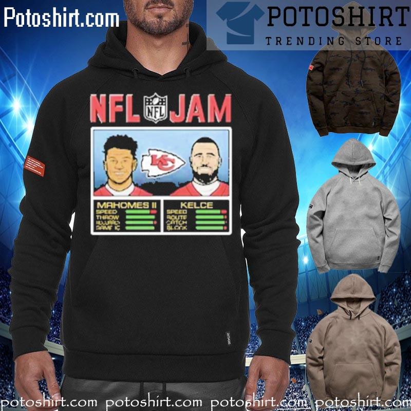 Homage NFL jam Kansas city Chiefs patrick mahomes iI and travis kelce shirt,  hoodie, sweater, long sleeve and tank top