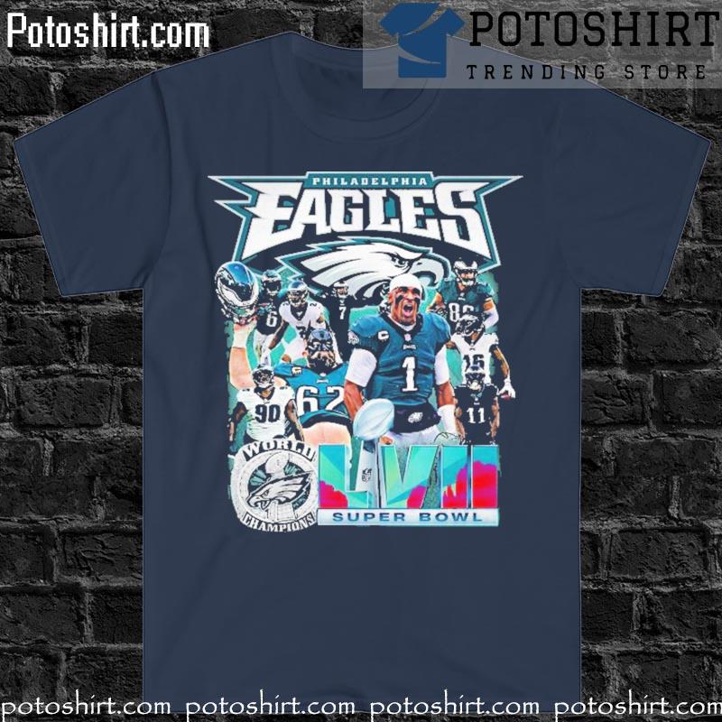 Official Philadelphia Eagles Team Super BOWL LVII 2023 Champions Shirt,  hoodie, sweater, long sleeve and tank top