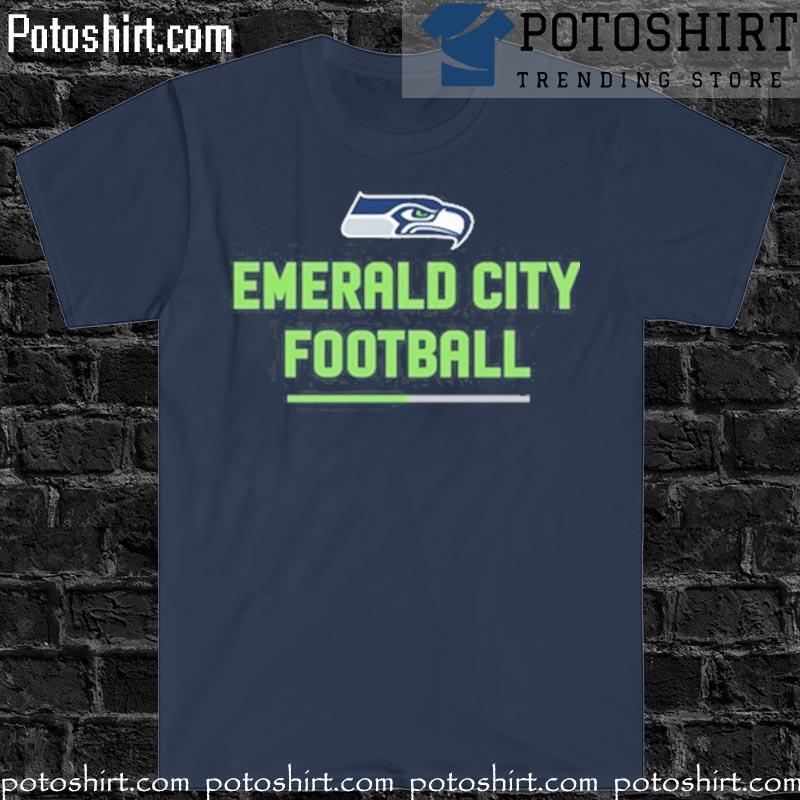 Emerald City Football Logo Seattle Seahawks shirt, hoodie, sweater, long  sleeve and tank top