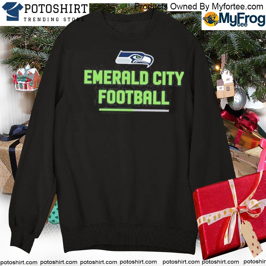 Emerald City Football Logo Seattle Seahawks T-shirt, hoodie, sweater, long  sleeve and tank top