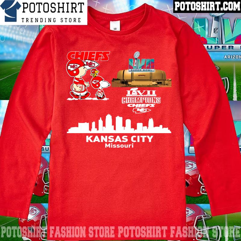 Snoopy Charlie Brown And Woodstock Kansas City Chiefs Let's Play Supper  Bowl LVII 2022-2023 Champions Shirt, hoodie, sweater, long sleeve and tank  top