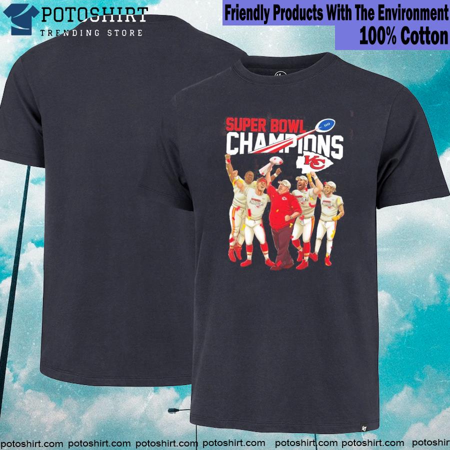 Super bowl champions Kansas City Chiefs Shirt gift vintage NFL football shirt