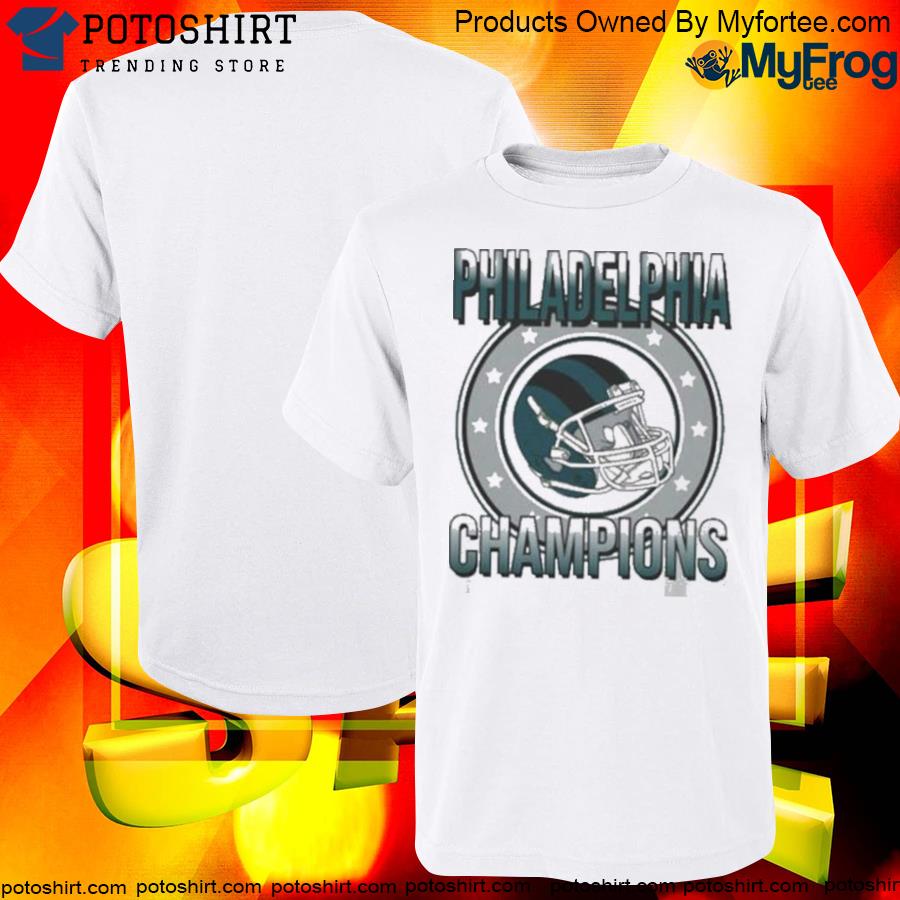 T-shirt Philadelphia Football Champions Vintage Eagles 2023 Tee