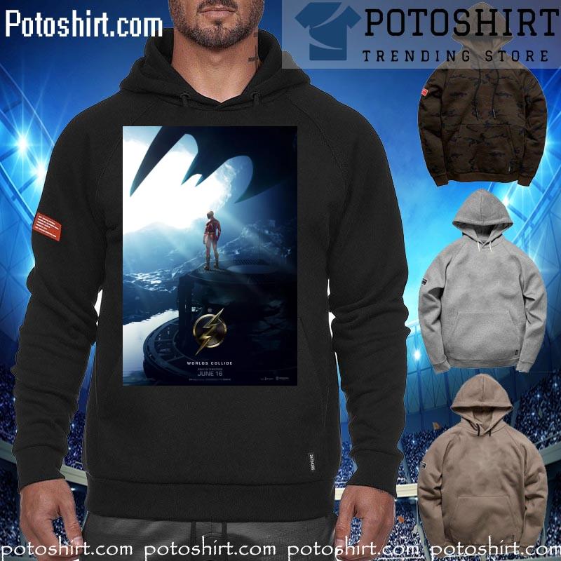 The Flash Worlds Collide Poster s hoodiess