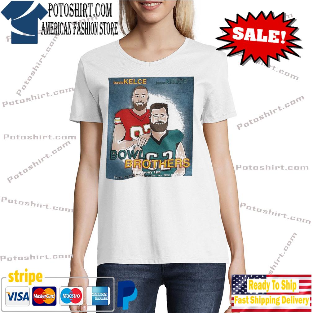 Kelce Brothers Jason Kelce Vs Travis Kelce Lvii Super Bowl Matchup shirt,  hoodie, sweater, long sleeve and tank top