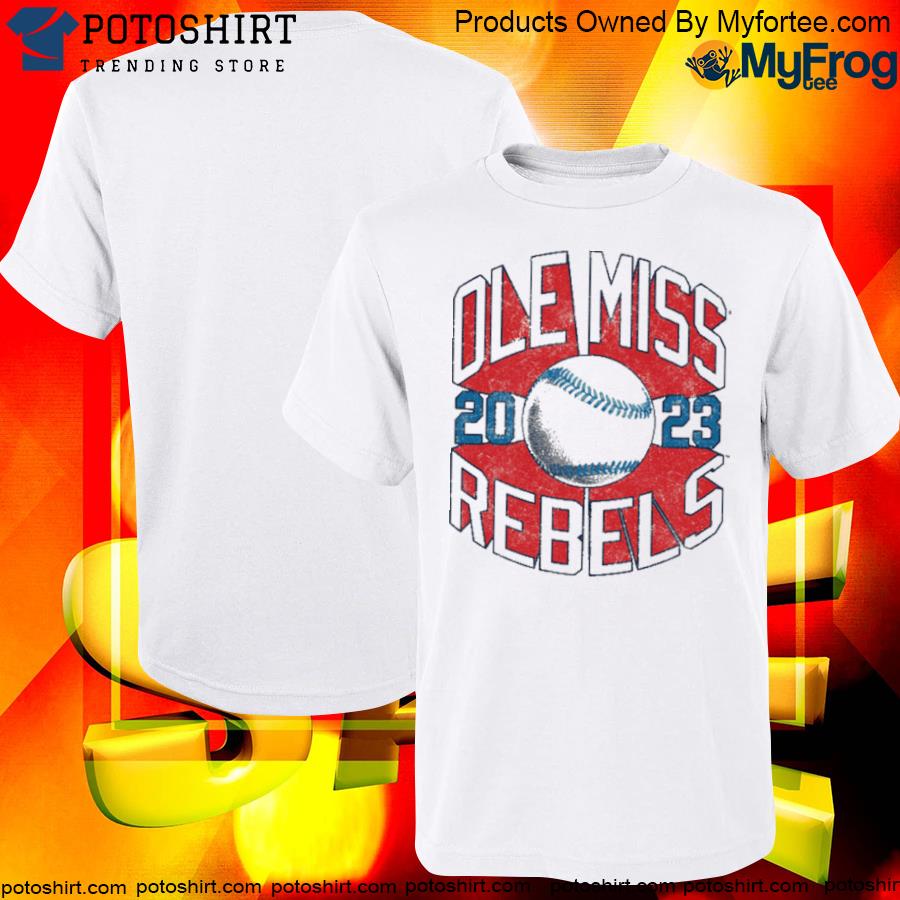 University of mississippi collection ole miss baseball fade T-shirt