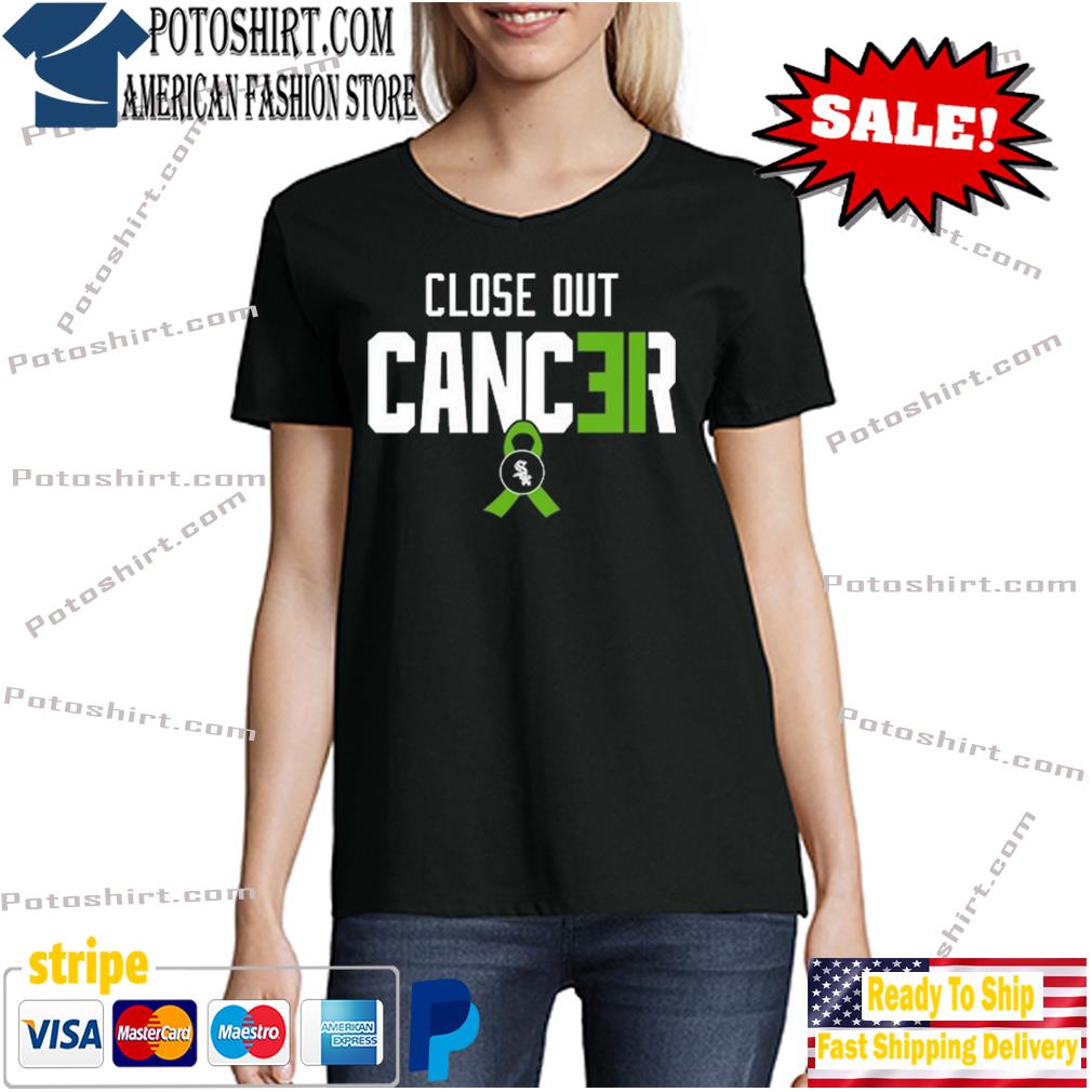 Close Out Cancer Sox Tee, Custom prints store