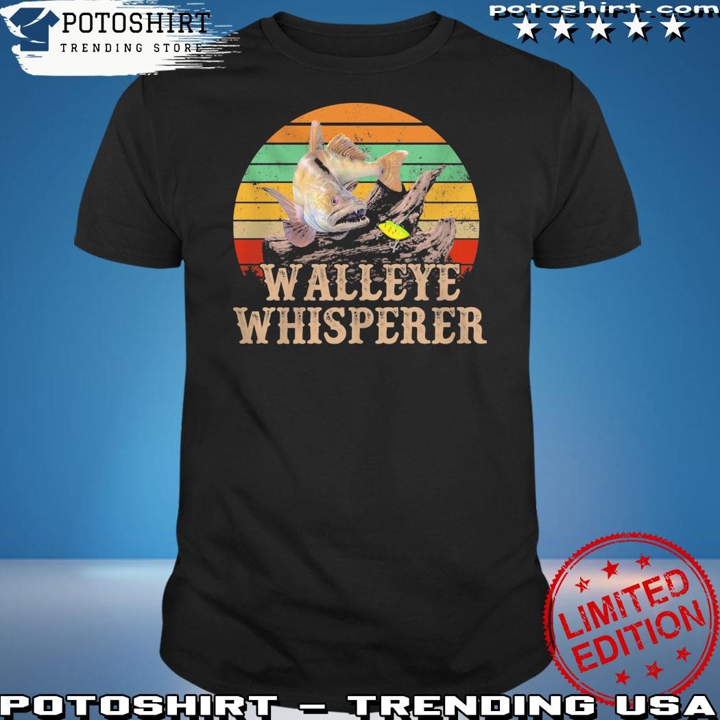 Official walleye whisperer vintage shirt