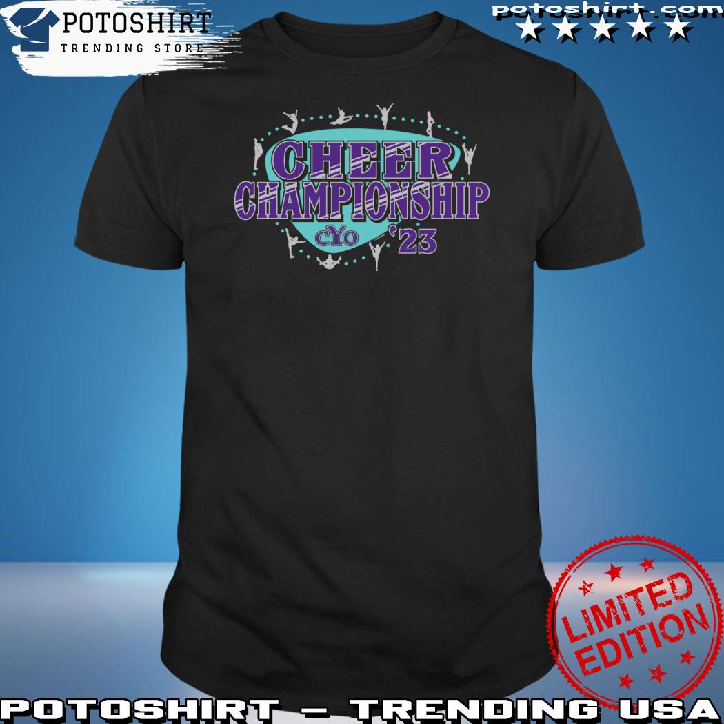 Official 2023 cyo cheer championship shirt
