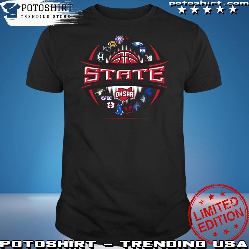 Official 2023 ohsaa boys basketball state championships shirt