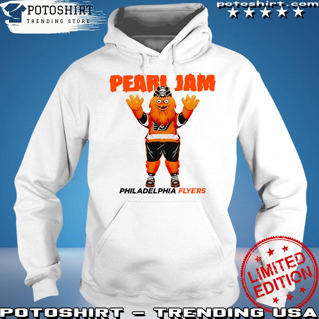 Official 2023 Philadelphia flyers x pearl jam gritty shirt, hoodie,  sweatshirt for men and women