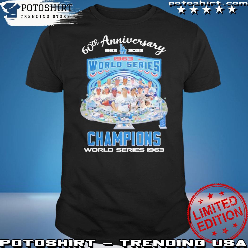 Official 60th anniversary 1963 2023 ia world series champions world series 1963 shirt