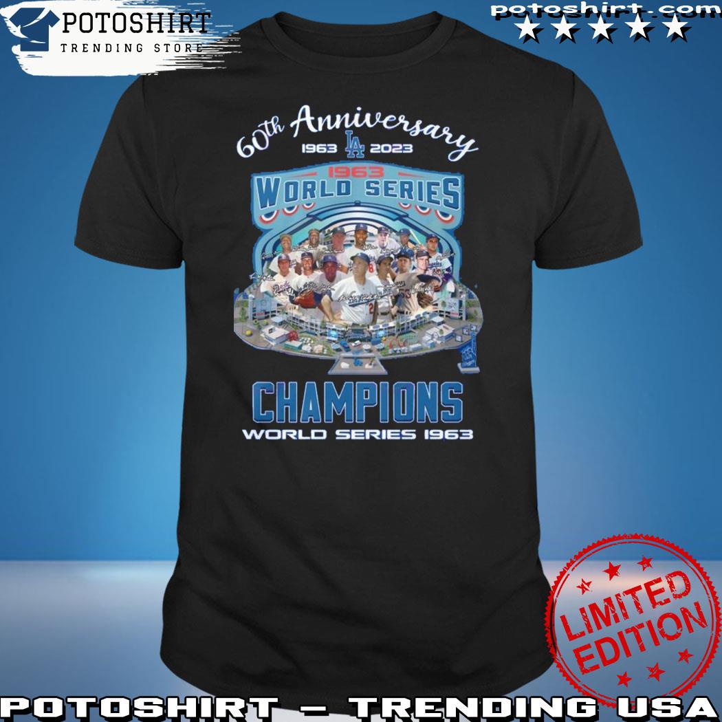Official 60th Anniversary 1963 – 2023 IA World Series Champions World Series 1963 T-Shirt