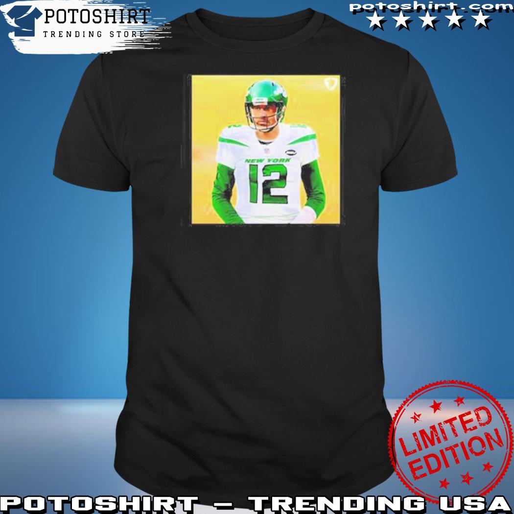Official aaron Rodgers Qb New York jets shirt