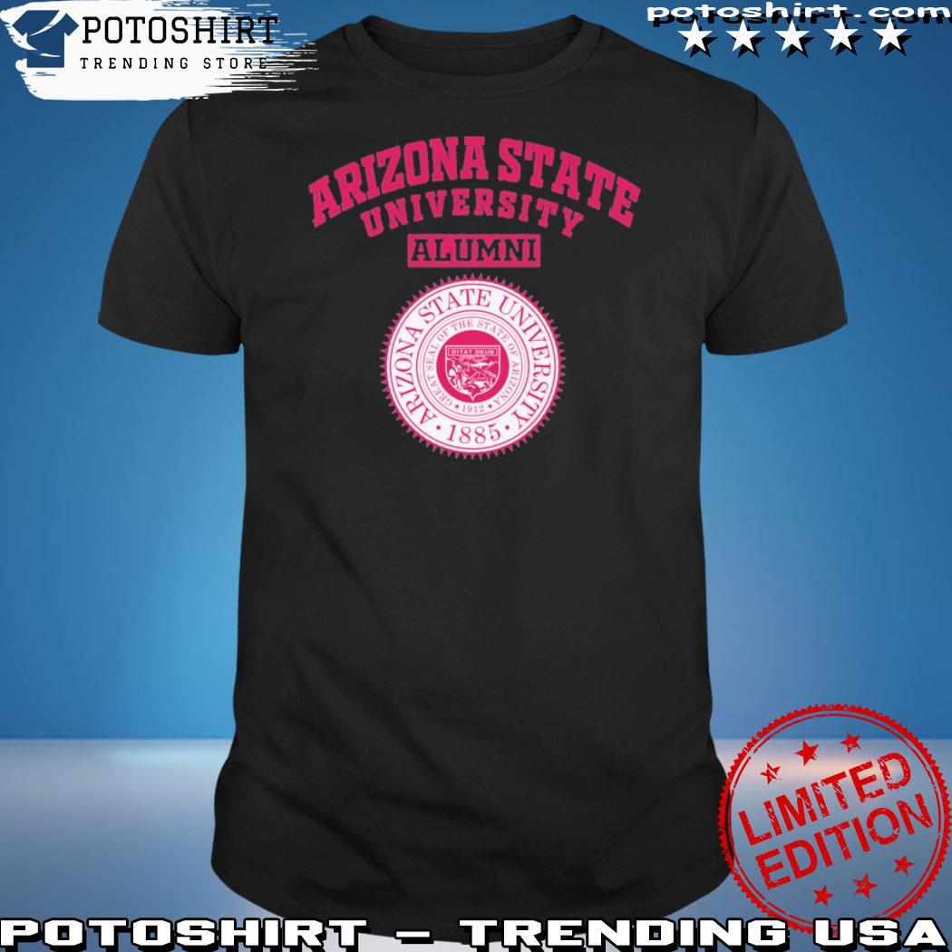 Official arizona state university alumnI logo shirt