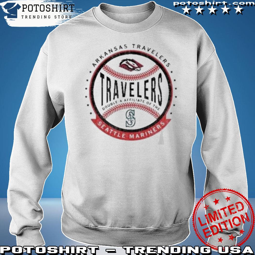 Official arkansas Travelers Double-A Affiliate of the Seattle Mariners shirt,  hoodie, longsleeve, sweatshirt, v-neck tee