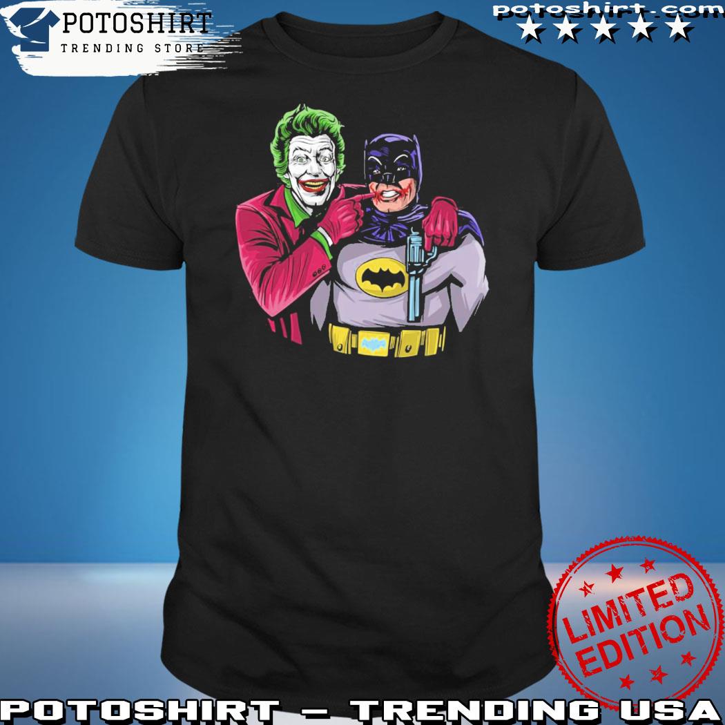 Official bat smile the 1966 Batman TV series shirt