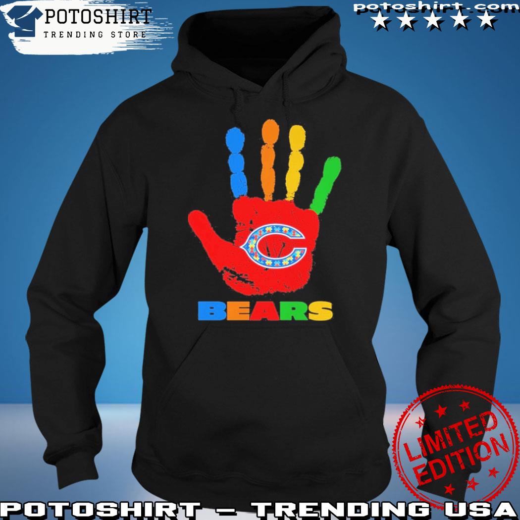 Chicago Bears Hand Autism Shirt, hoodie, sweater, long sleeve and tank top