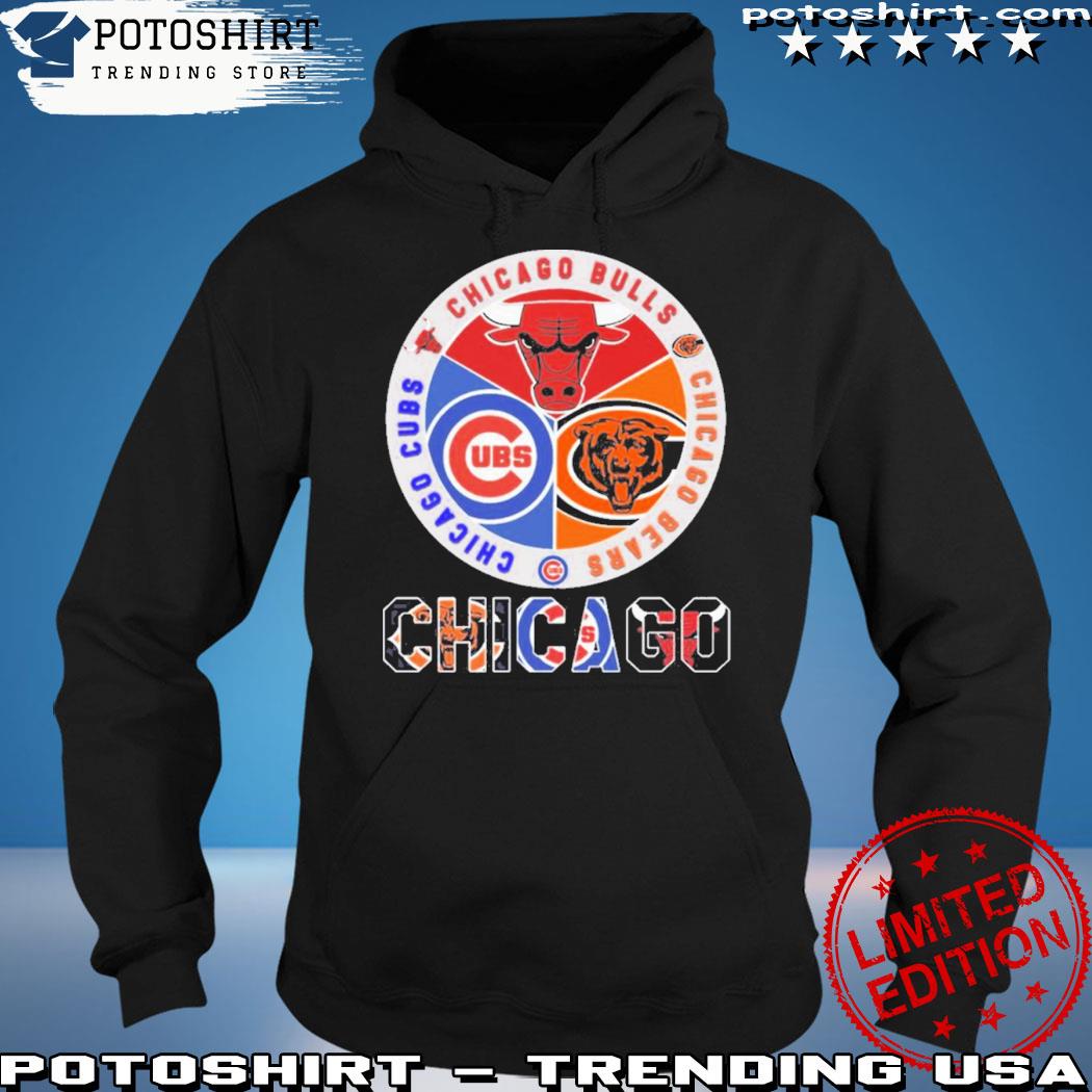 Chicago Bears vs Chicago Cubs shirt, hoodie, sweater, long sleeve