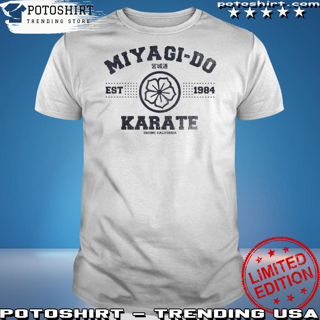 Official cobra Kai Miyagi Do Collegiate Shirt