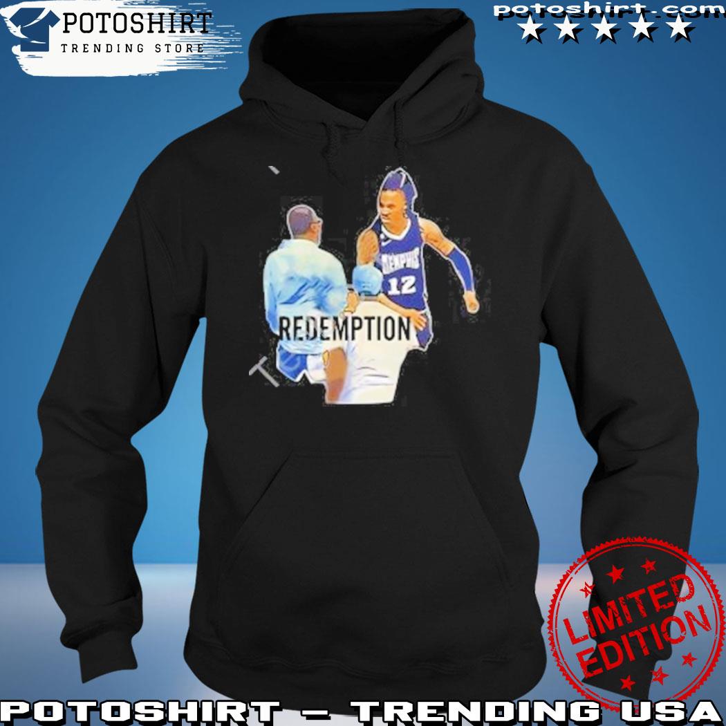 Official Ja morant's grizzlies redemption T-shirt, hoodie, tank top,  sweater and long sleeve t-shirt