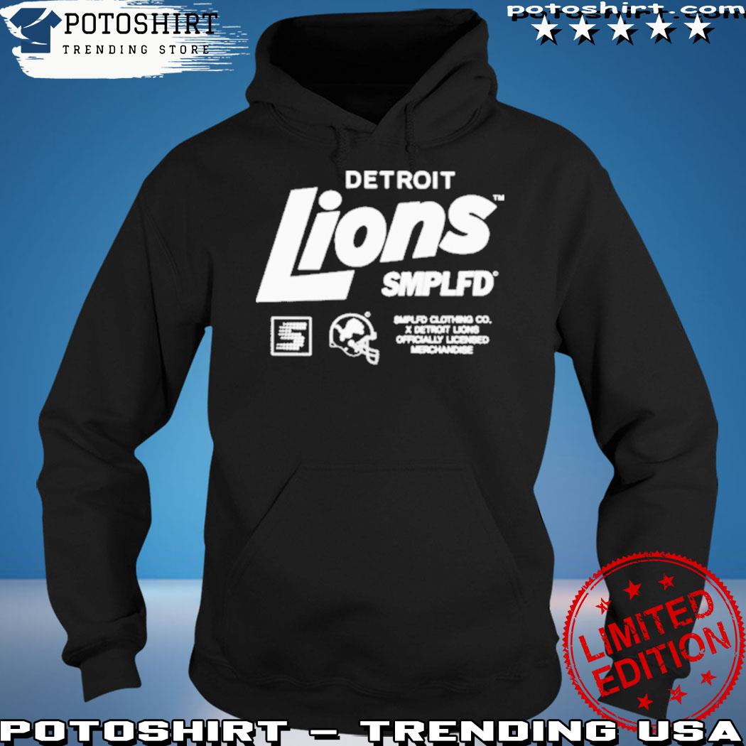 Shop Detroit Lions SMPLFD 2023 T-Shirt Clothing