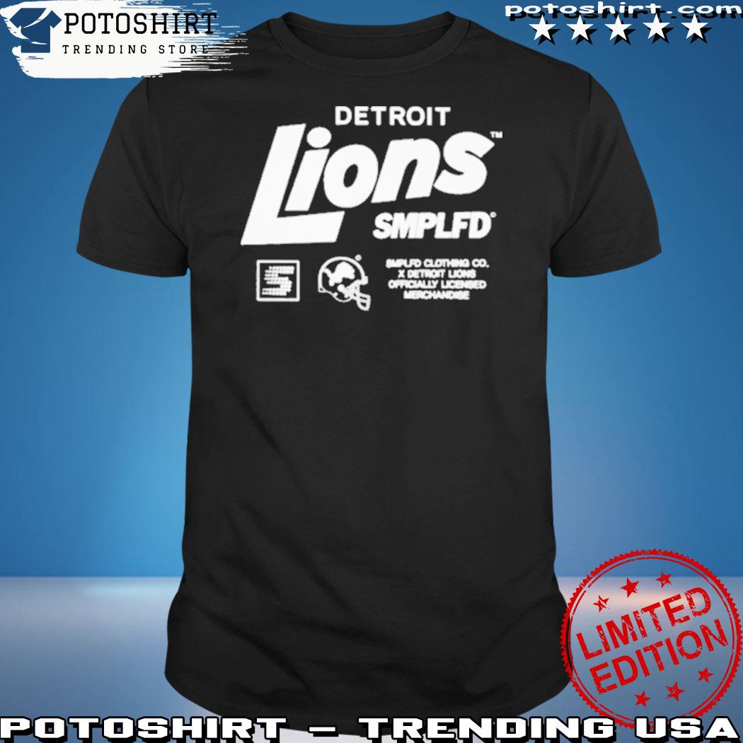 Official detroit lions smplfd shirt, hoodie, sweater, long sleeve