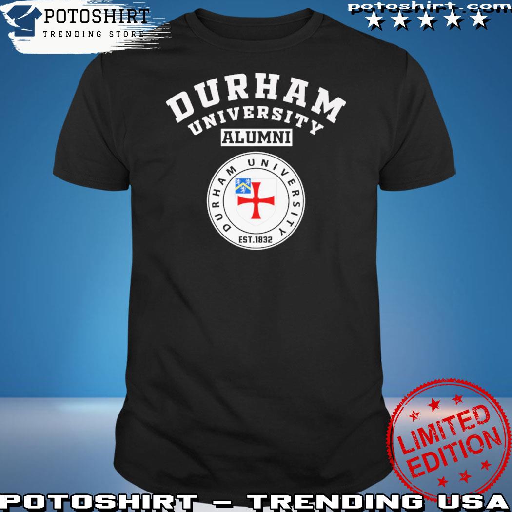 Official durham university alumnI logo shirt
