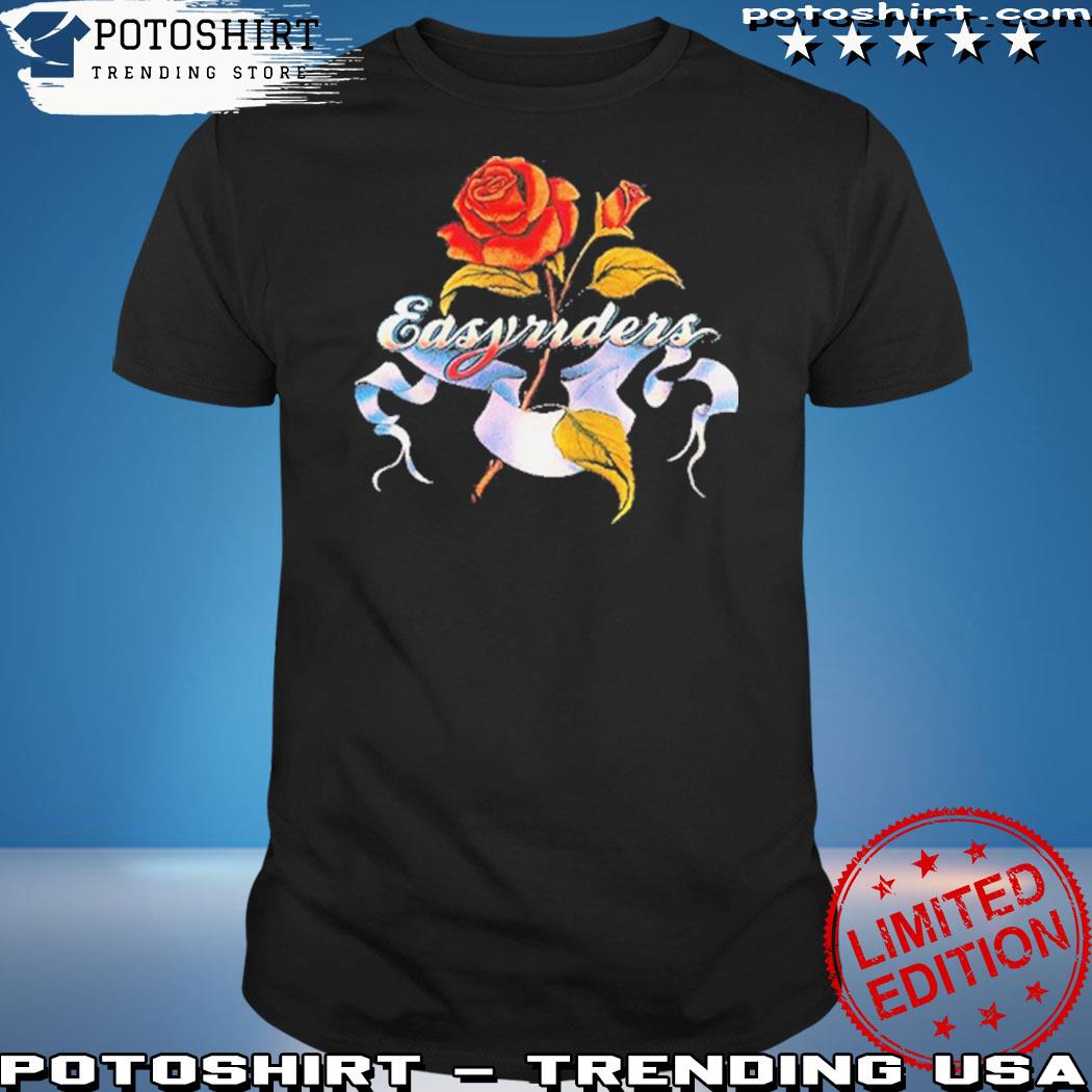 Easyriders 1985 Red Rose Essential T-Shirt for Sale by xandriFu