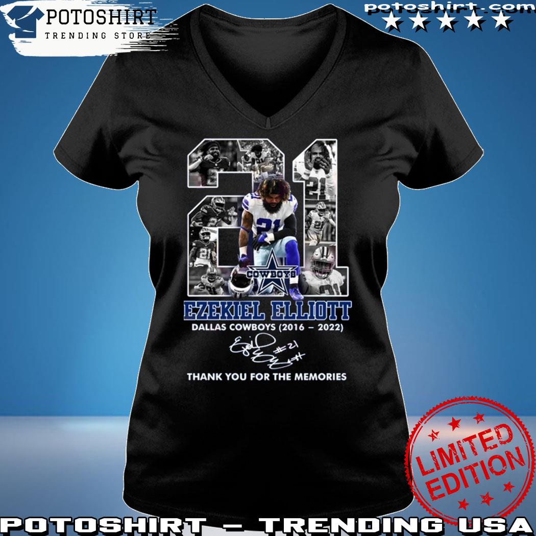 Official ezekiel Elliott Dallas Cowboys 2016 – 2022 Thank You For The  Memories T-Shirt, hoodie, sweater, long sleeve and tank top