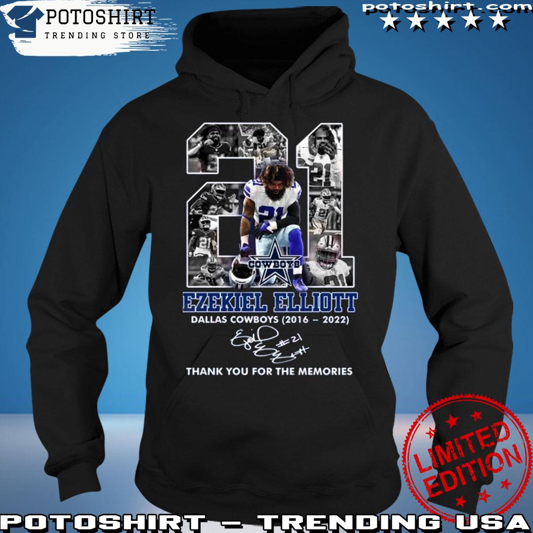 Official ezekiel Elliott Dallas Cowboys 2016 – 2022 Thank You For The  Memories T-Shirt, hoodie, sweater, long sleeve and tank top