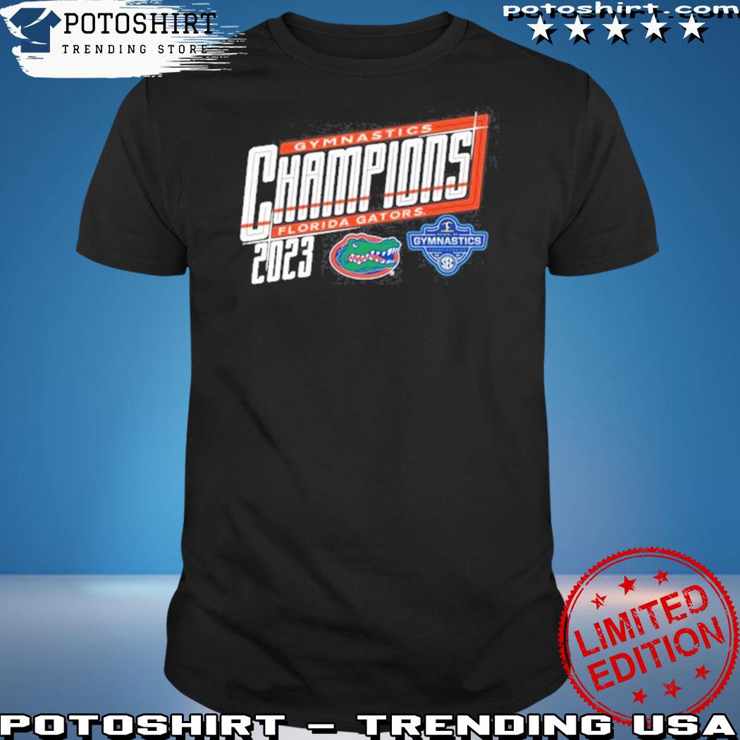 Official florida gators 2023 sec gymnastics champions shirt