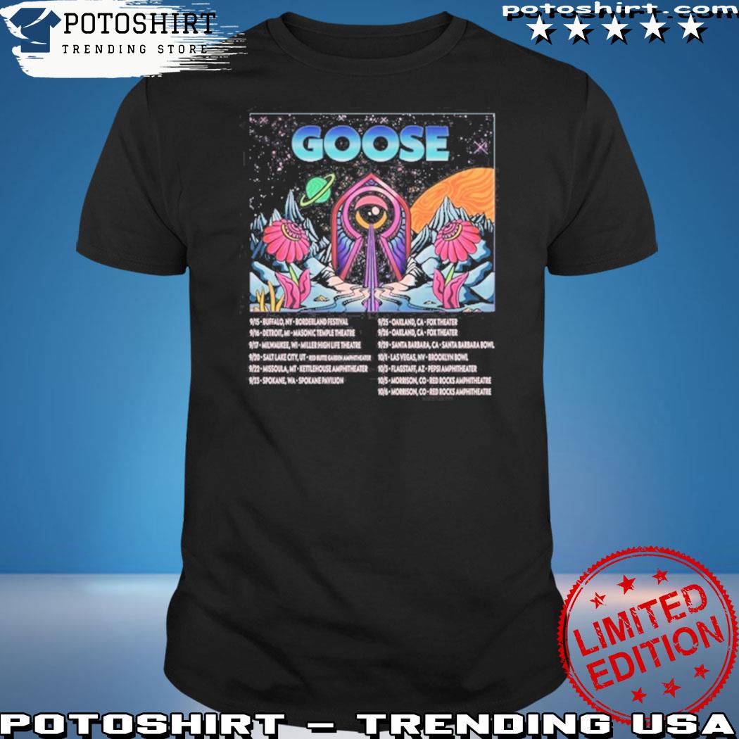 Official goose Fall Tour 2023 shirt