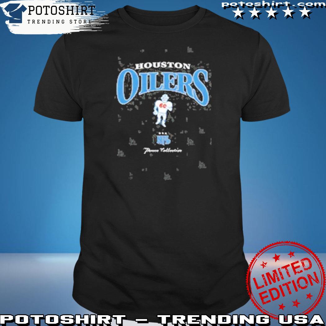 Official houston oilers vintage embroidered shirt