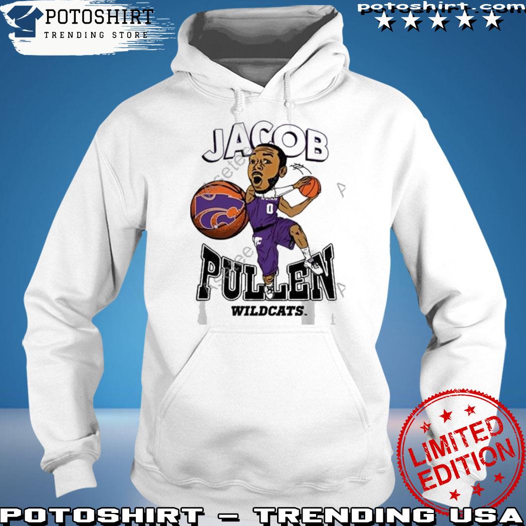 Official jacob pullen k state wildcats s hoodie