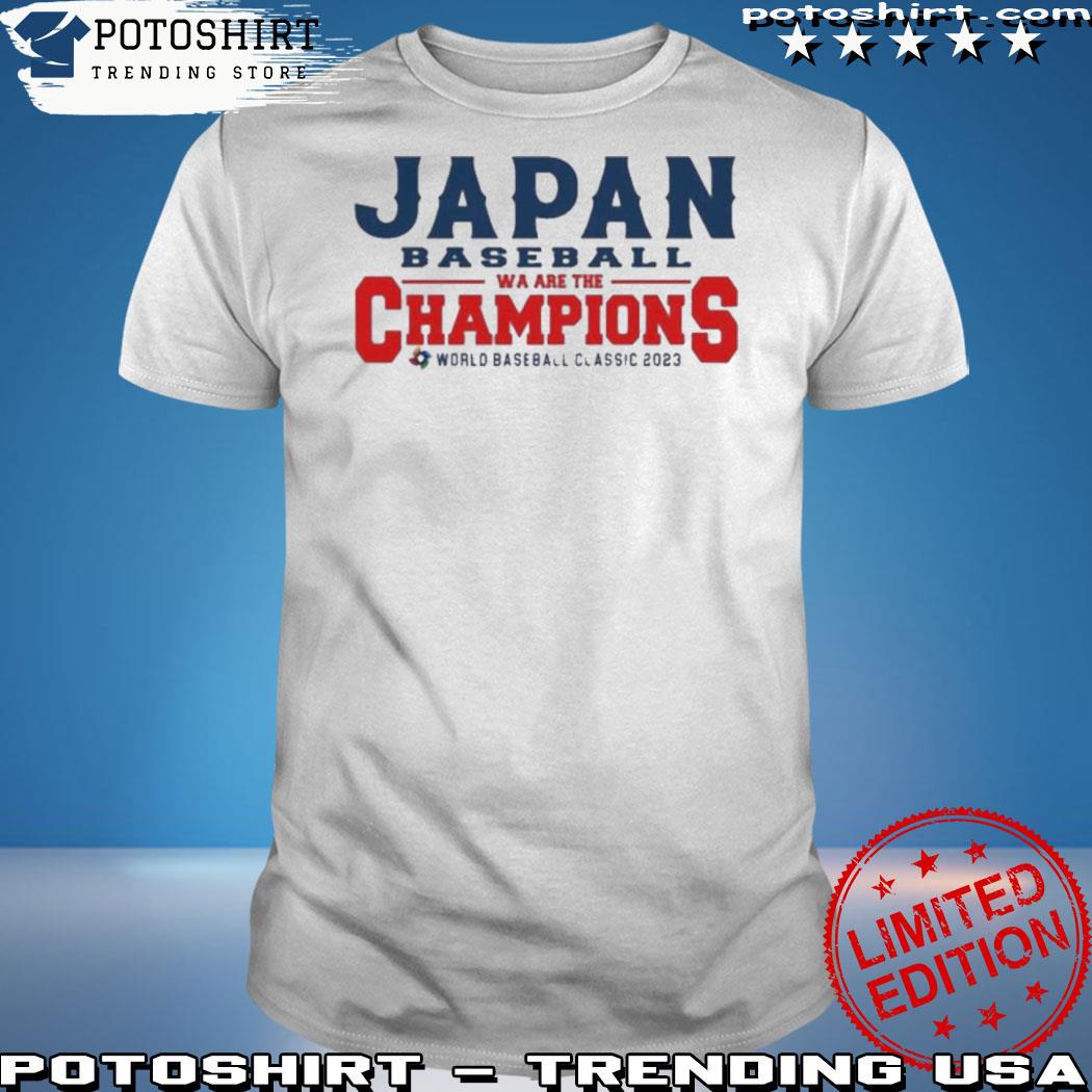 Official Japan Baseball WBC Champions Gear, Japan Baseball Jerseys