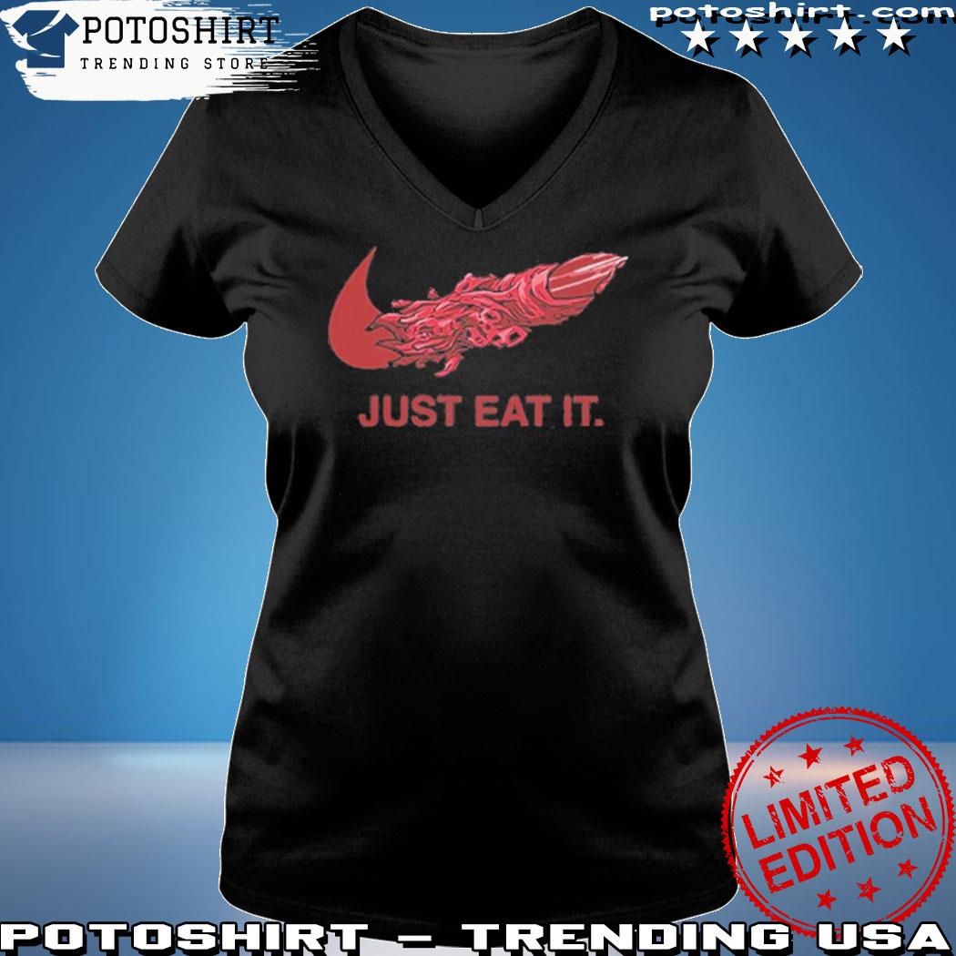 huh Føderale Windswept Official jujutsu Kaisen Nike Just Eat It T-Shirt, hoodie, sweater, long  sleeve and tank top