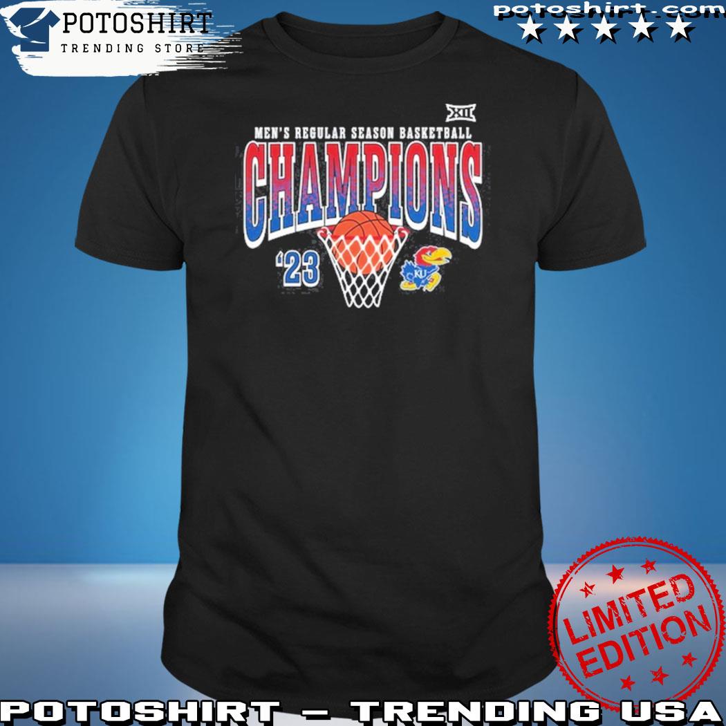 Official kansas jayhawks 2023 big 12 champions shirt, hoodie, sweater, long  sleeve and tank top