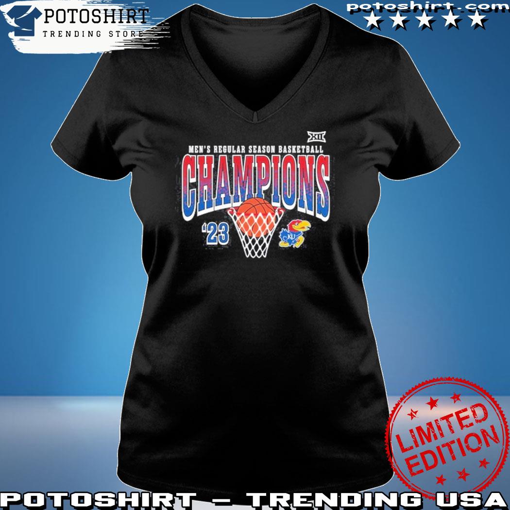 Kansas Jayhawks men's basketball 2023 Big 12 Champions shirt, hoodie,  sweater, long sleeve and tank top