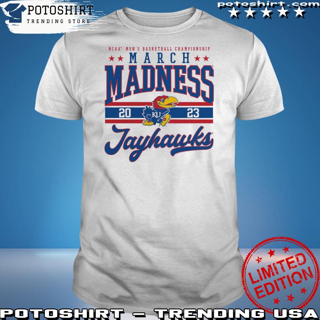 Official kansas jayhawks ncaa men's basketball championship march madness 2023 shirt