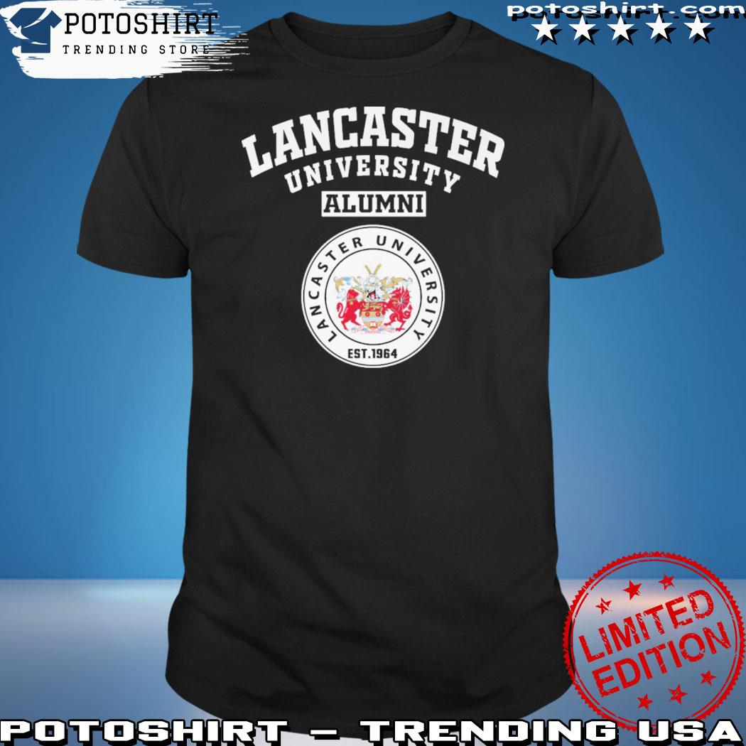 Official lancaster university alumnI logo shirt