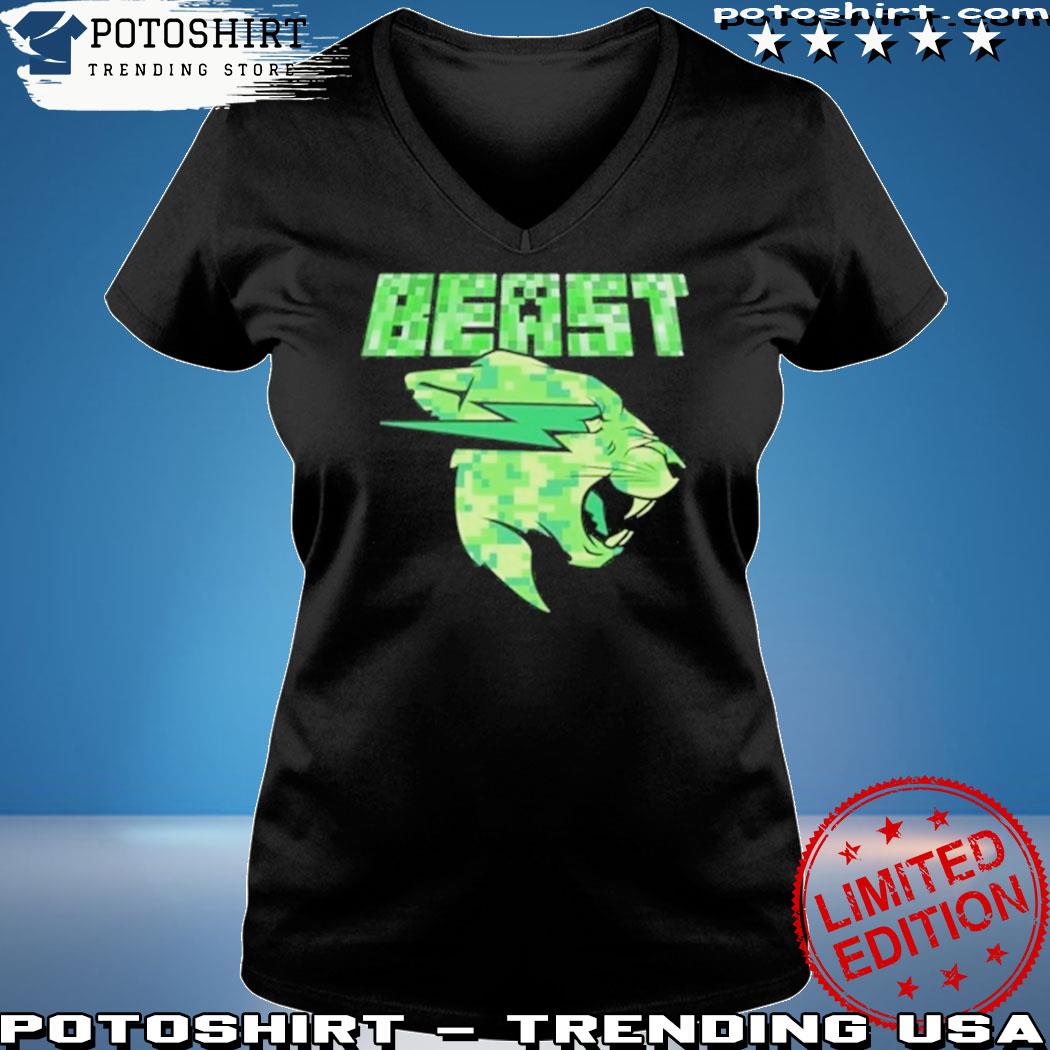 MrBeast shirt but it's just the right size Minecraft Skin