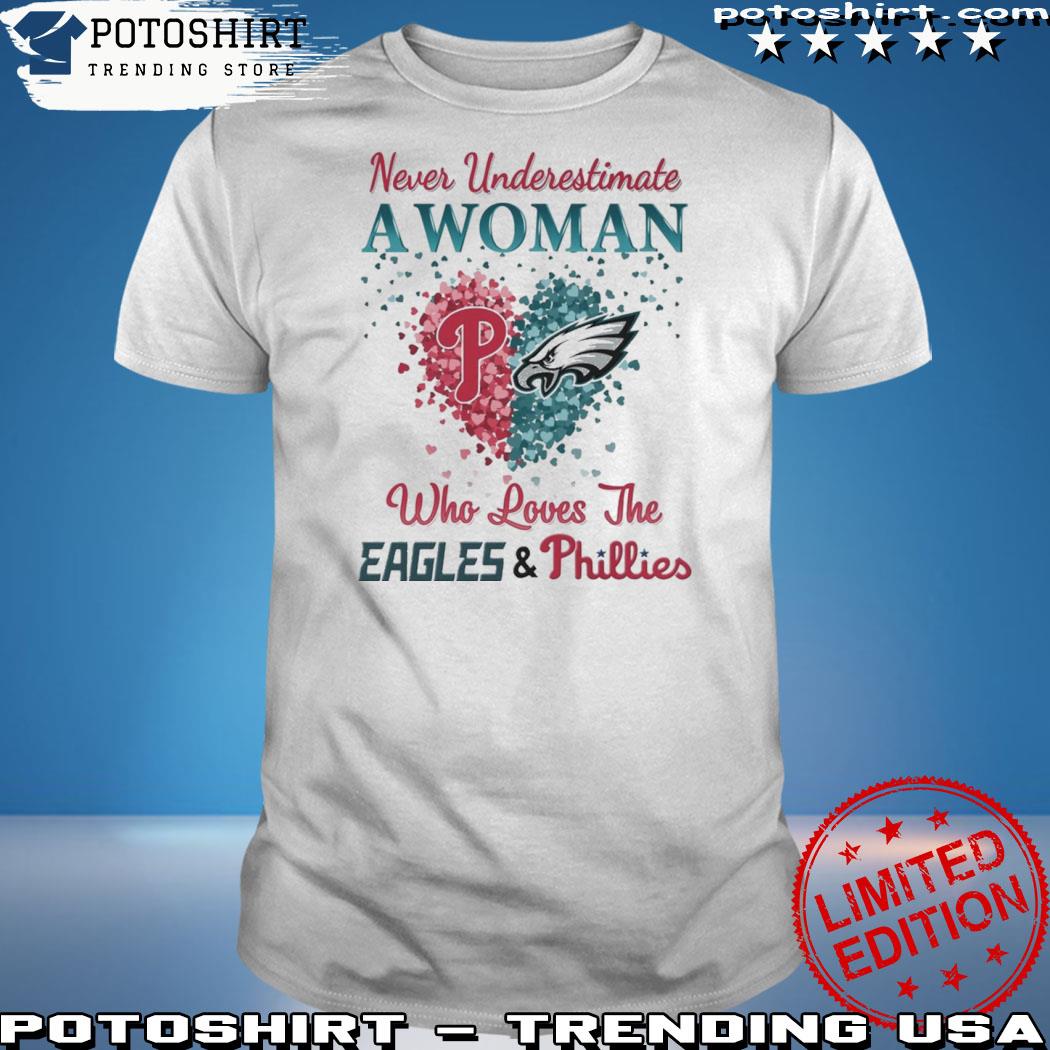 Eagles Phillies It's in my heart shirt, hoodie, tank top and sweater