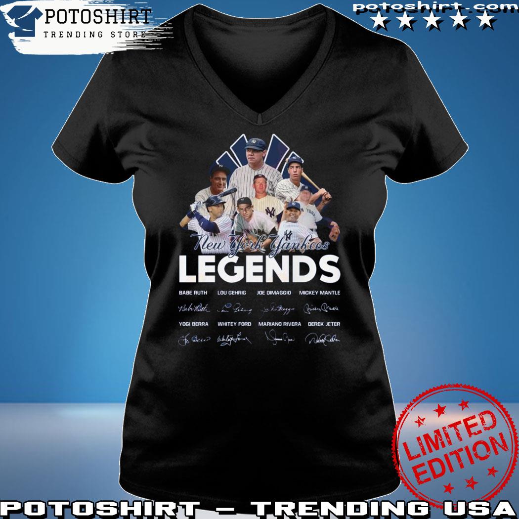 Squad up new york yankees legends signatures shirt, hoodie