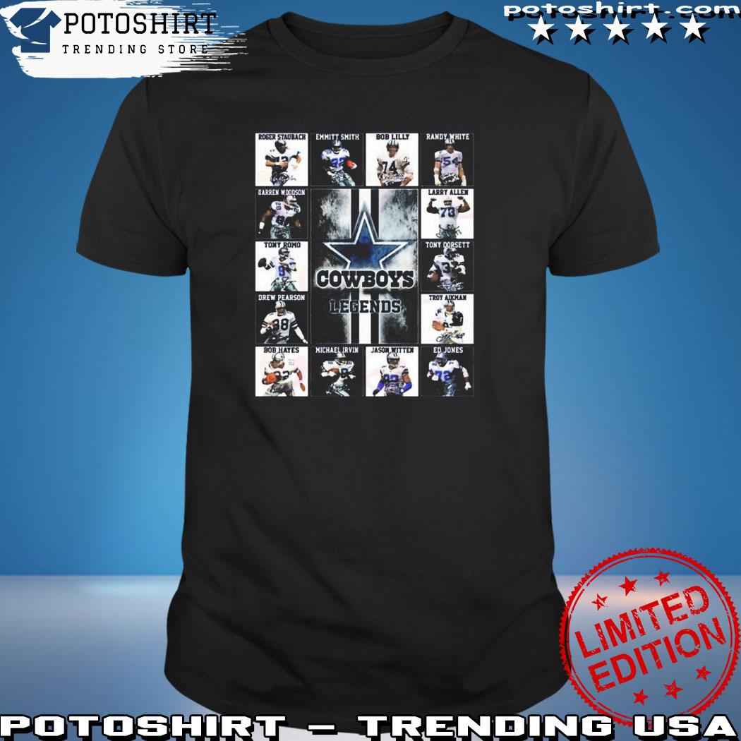 Official nFL Dallas Cowboys legends shirt, hoodie, sweater, long sleeve and  tank top