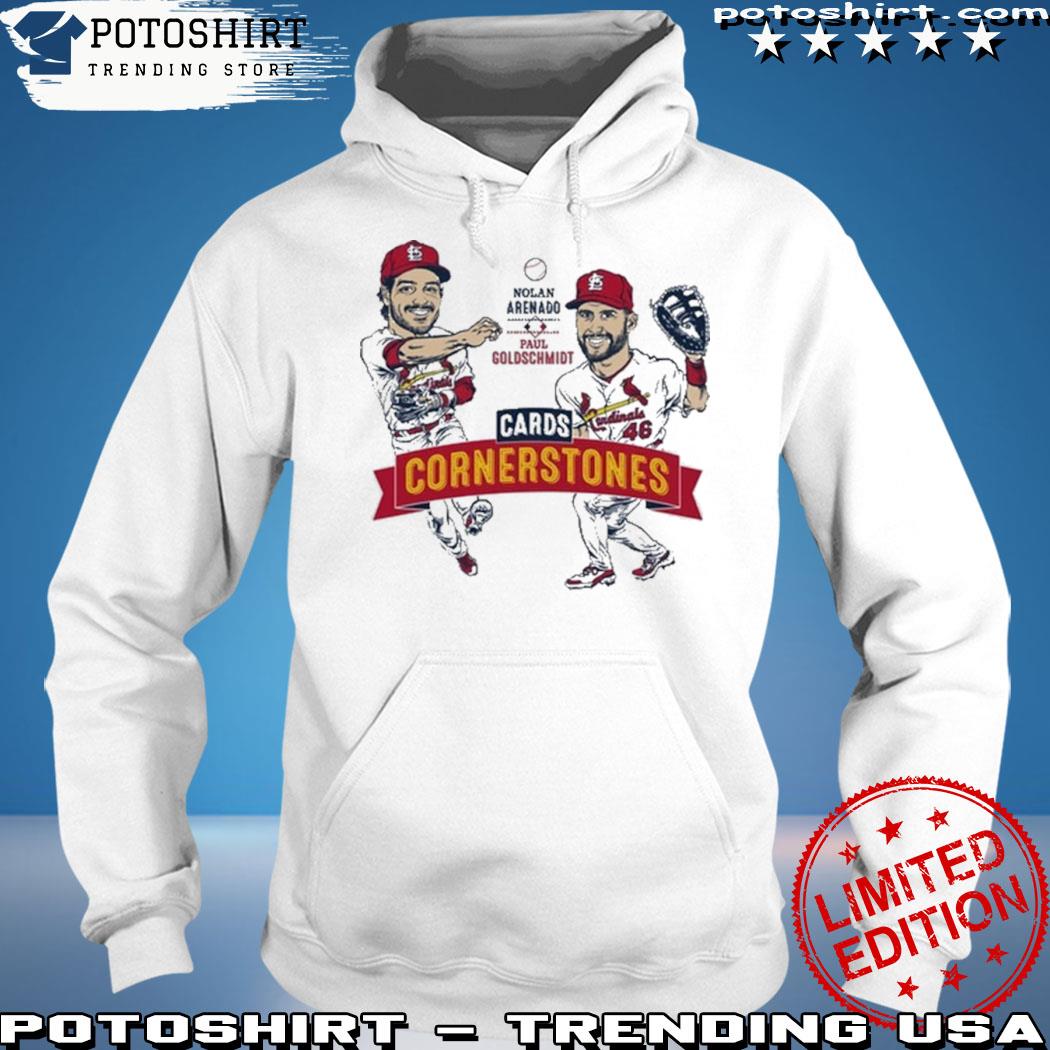 Cardinals Magazine St. Louis Cardinals Nolan Arenado Paul Goldschmidt Cards  Cornerstones 2023 T Shirt, hoodie, sweater, long sleeve and tank top