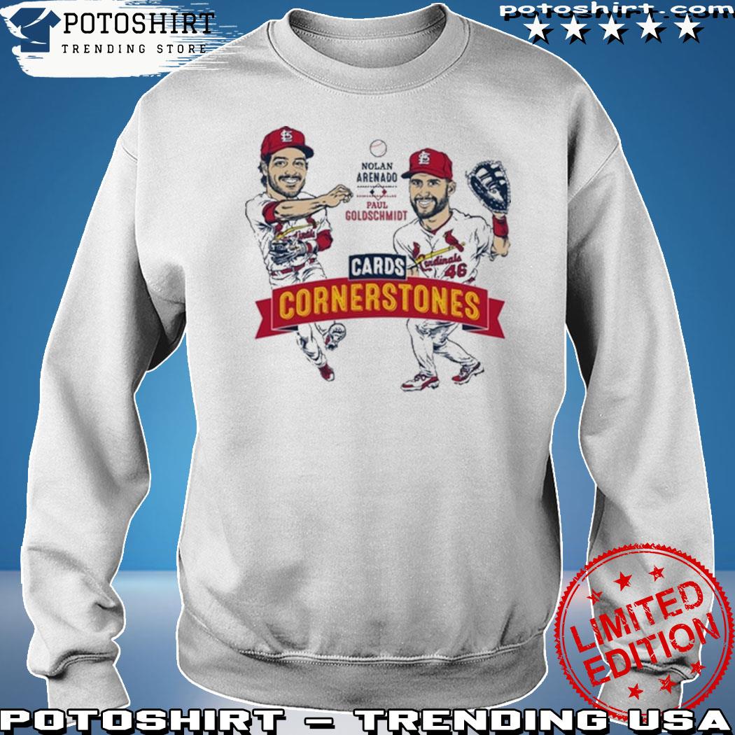 Official nolan arenado and Paul goldschmidt cardinals cornerstones shirt,  hoodie, sweater, long sleeve and tank top