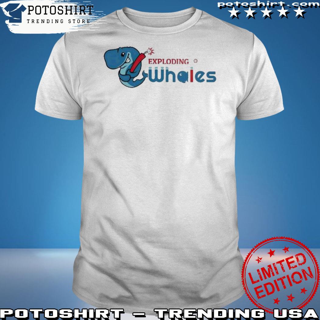 Official official Eugene Emeralds Exploding Whales shirt